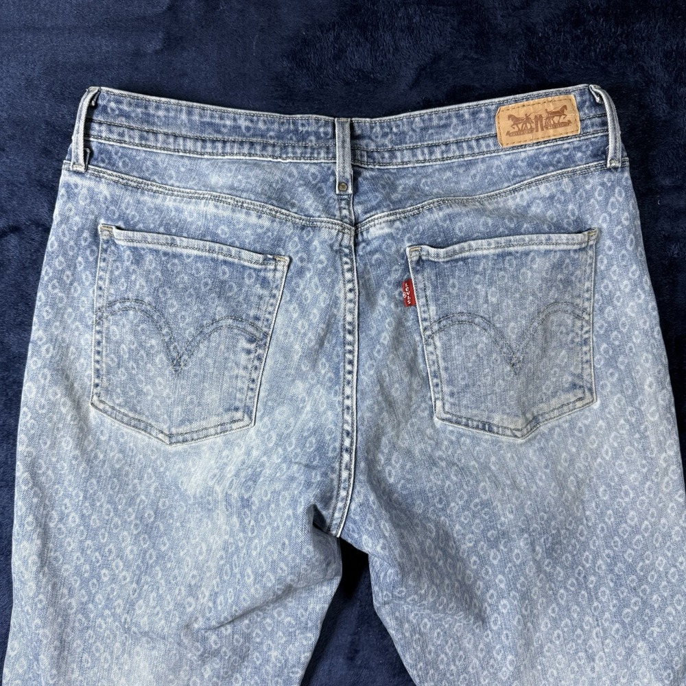 Levi's Mid Rise Skinny Two Tone Diamond Jeans‎ Size 10 - Picture 11 of 16